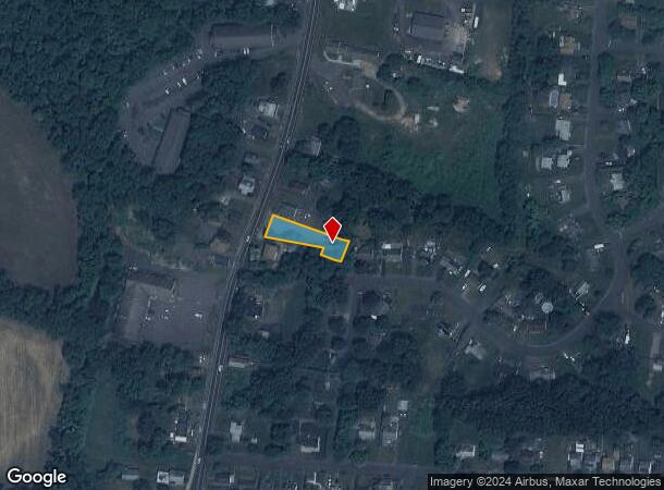  11 West Rd, Ellington, CT Parcel Map