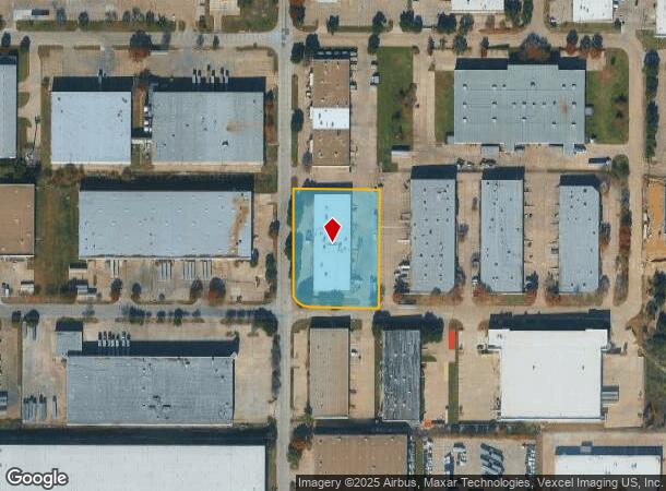 2202 113Th St, Grand Prairie, TX Parcel Map