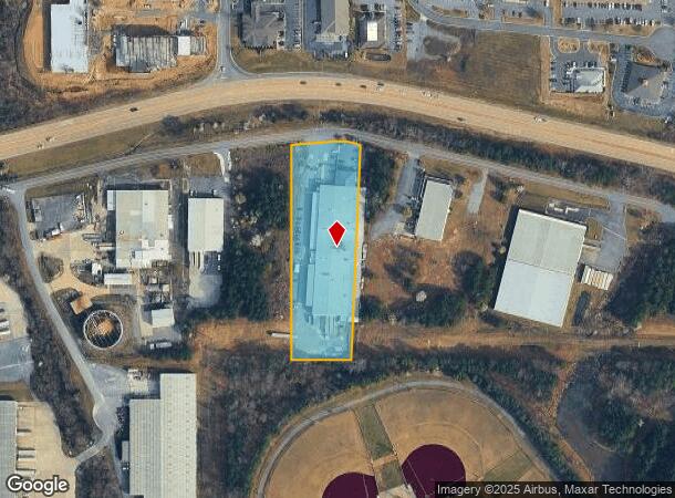 1030 Vista Dr, Dalton, GA Parcel Map