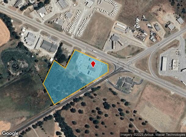  8309 N State Highway 6, Crawford, TX Parcel Map