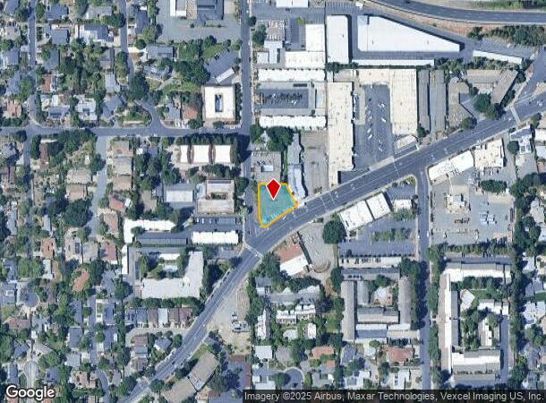  1299 Boulevard Way, Walnut Creek, CA Parcel Map