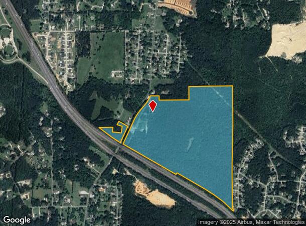  661 N Three Notch Rd, Ringgold, GA Parcel Map