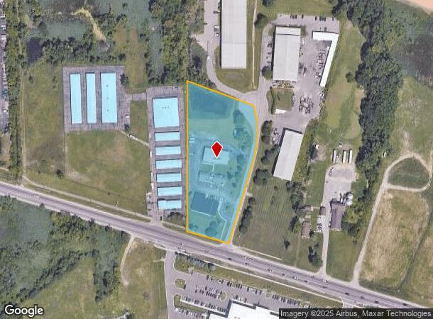  51760 Grand River Ave, Wixom, MI Parcel Map