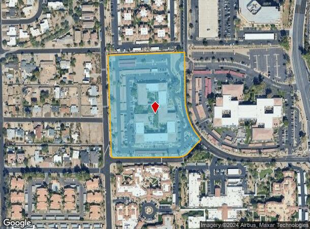  7600 N 15Th St, Phoenix, AZ Parcel Map