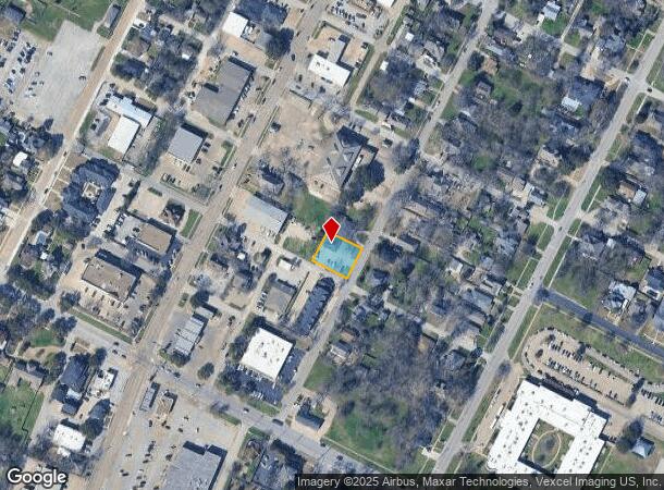  200 W 2Nd St, Waxahachie, TX Parcel Map