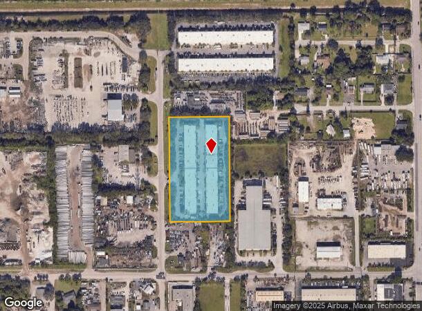  352 Tall Pines Rd, West Palm Beach, FL Parcel Map