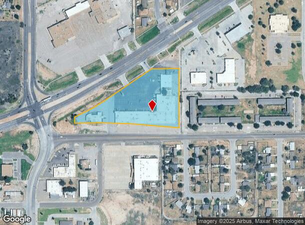  1708 Parkway Dr, Lubbock, TX Parcel Map