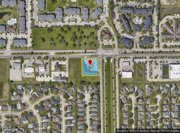  2307 W Baker Rd, Baytown, TX Parcel Map