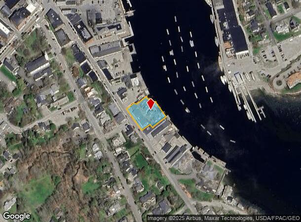 8 Bay View St, Camden, ME Parcel Map