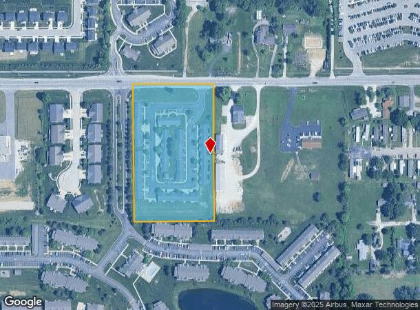  3389 E Main St, Danville, IN Parcel Map