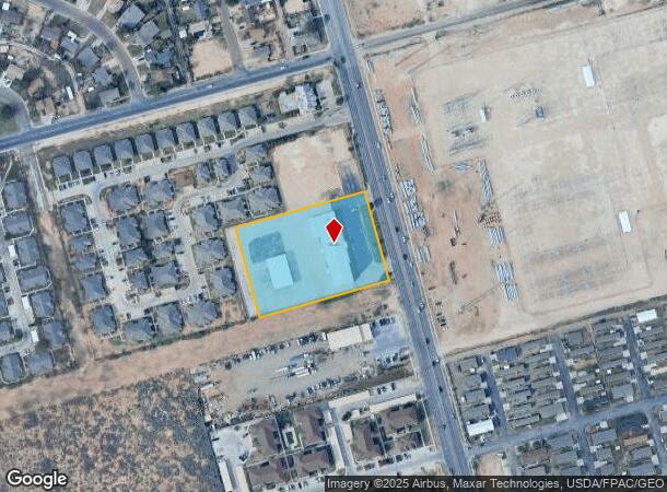  1501 N Fairgrounds Rd, Midland, TX Parcel Map