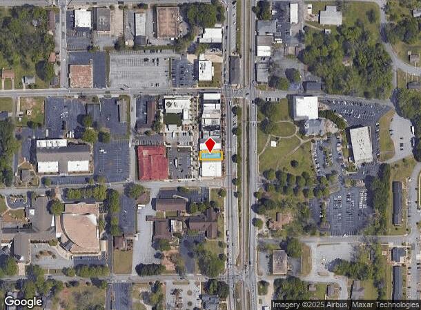 126 S Main St, Jonesboro, GA Parcel Map