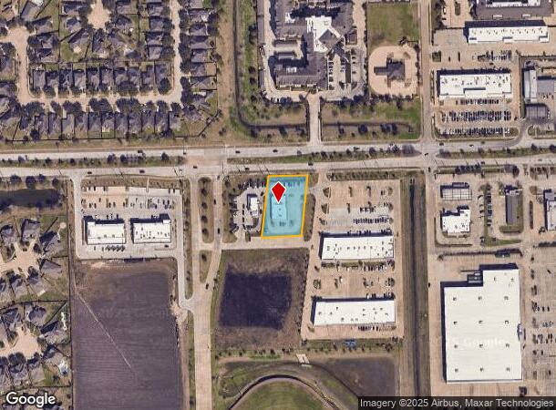 11826 Broadway St, Pearland, TX Parcel Map