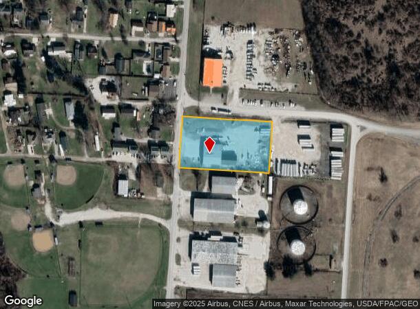 2485 County Road 1, South Point, OH Parcel Map