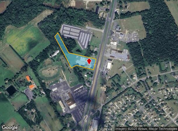 9996 S Dupont Hwy, Felton, DE Parcel Map