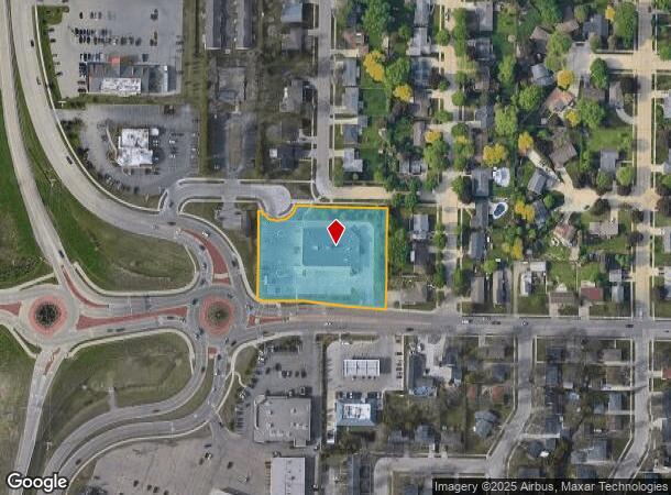 1736 W 9Th Ave, Oshkosh, WI Parcel Map