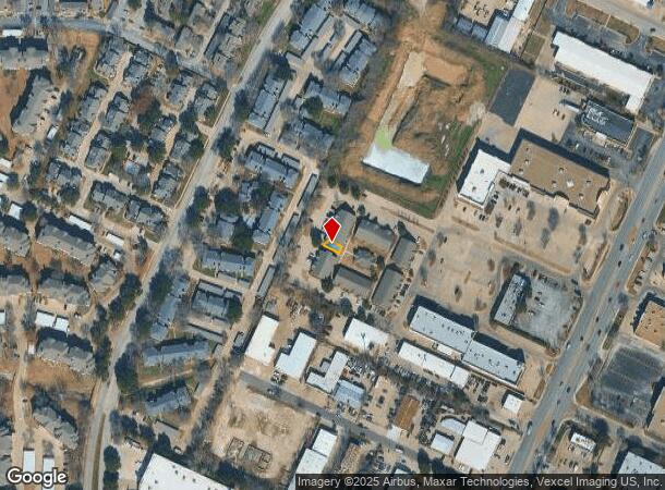 3604 S Cooper St, Arlington, TX Parcel Map