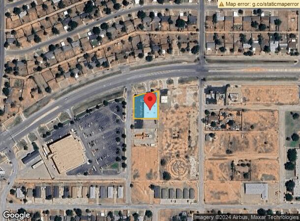  2636 Parkway Dr, Lubbock, TX Parcel Map