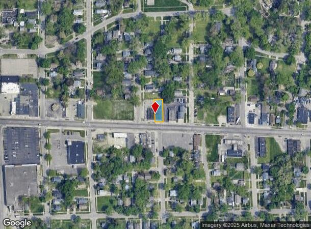  2209 Davison Rd, Flint, MI Parcel Map