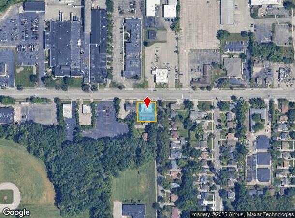  1444 Michigan St Ne, Grand Rapids, MI Parcel Map