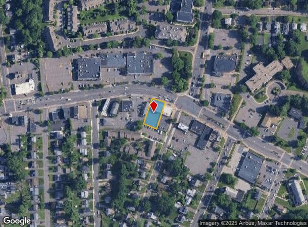 1123 New Britain Ave, West Hartford, CT Parcel Map