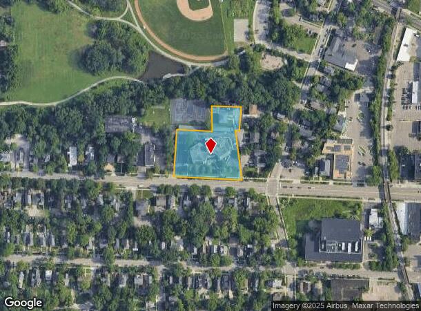 600 W Huron St, Ann Arbor, MI Parcel Map