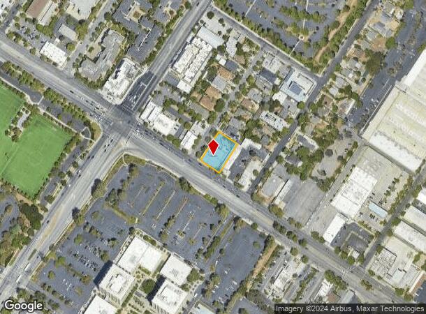  2905 El Camino Real, Palo Alto, CA Parcel Map