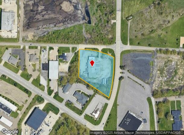 1222 Exeter Rd, Akron, OH Parcel Map
