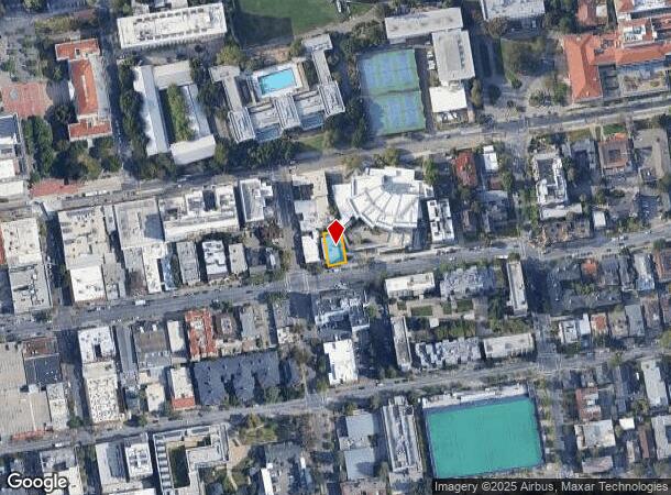  2605 Durant Ave, Berkeley, CA Parcel Map