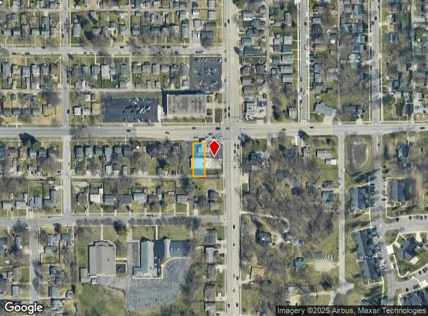  1956 E Ewing Ave, South Bend, IN Parcel Map