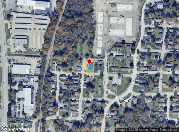 601 Drexel St, Mckinney, TX Parcel Map