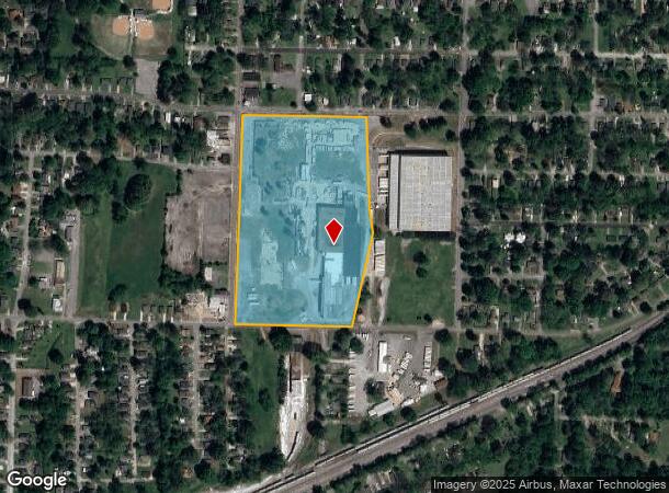  1550 Phillips St, Dyersburg, TN Parcel Map