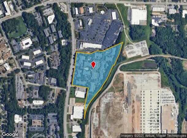  455 Dekalb Industrial Way, Decatur, GA Parcel Map