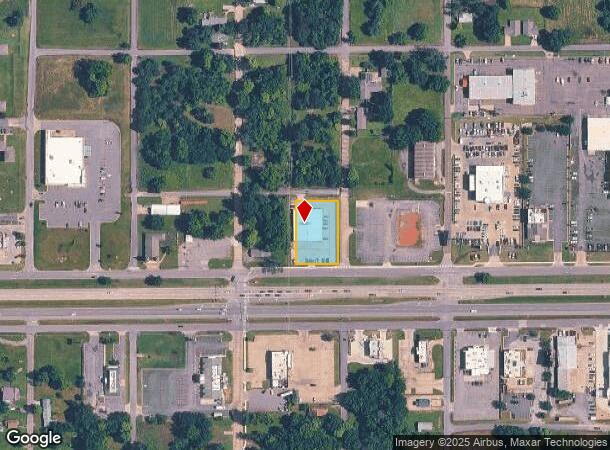 300 W Shawnee St, Muskogee, OK Parcel Map