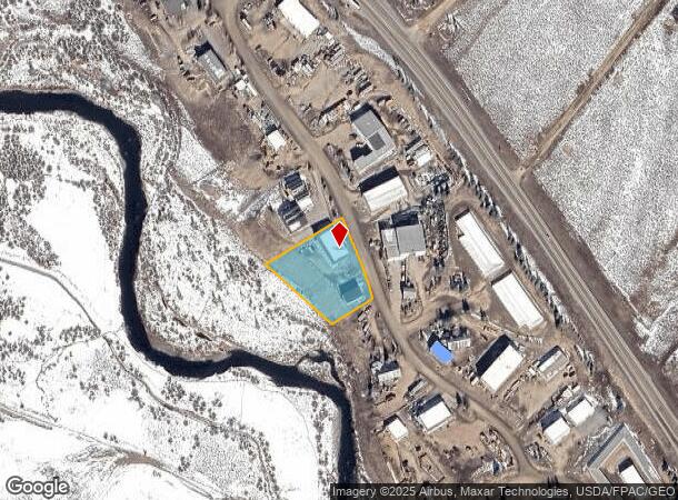  469 Riverland Dr, Crested Butte, CO Parcel Map