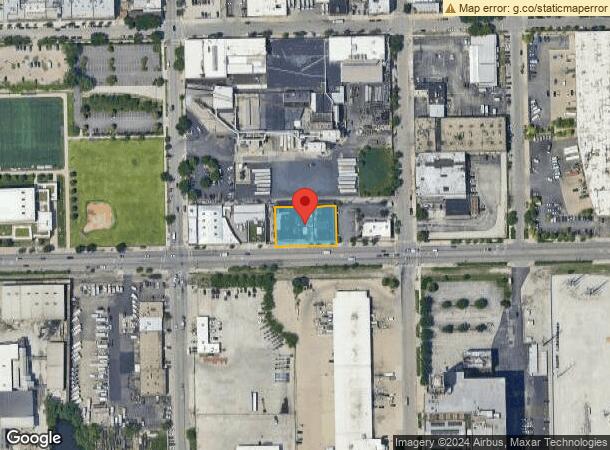  1318 W Cermak Rd, Chicago, IL Parcel Map