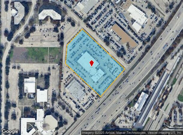 1295 N Central Expy, Richardson, TX Parcel Map