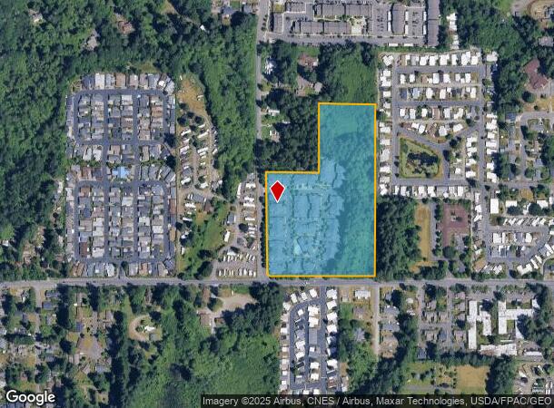  1840 Trosper Rd Sw, Olympia, WA Parcel Map