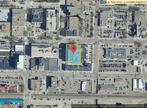  605 E Broadway Ave, Bismarck, ND Parcel Map