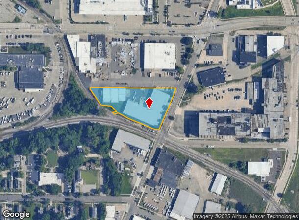447 Cesar E Chavez Ave Sw, Grand Rapids, MI Parcel Map