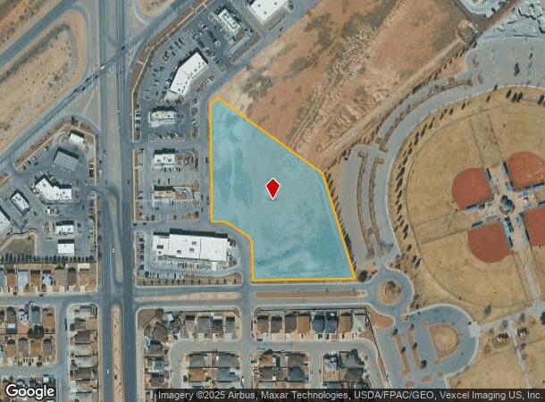 11300 Mccombs St, El Paso, TX Parcel Map