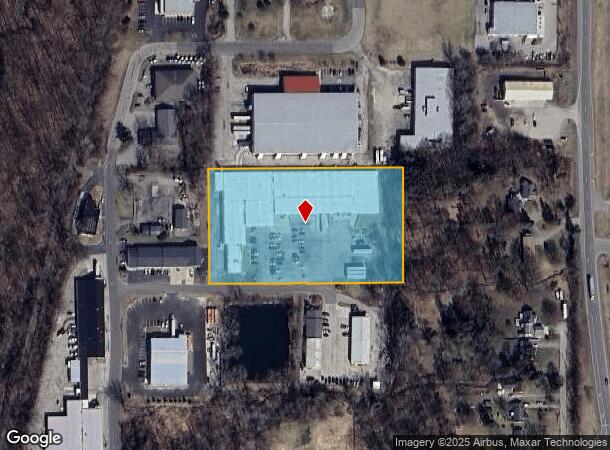  251 Industrial Dr, Rockford, MI Parcel Map