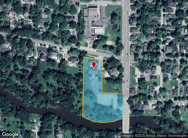  621 W Oliver St, Owosso, MI Parcel Map