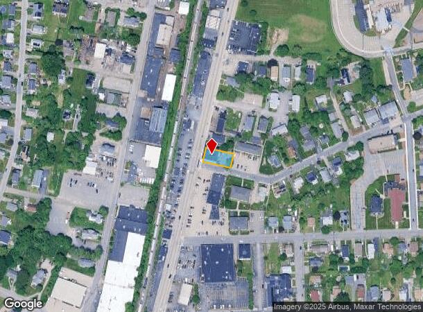  584 W Boylston St, Worcester, MA Parcel Map