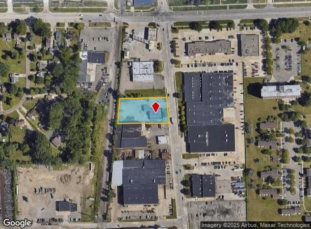 24729 Sherwood, Center Line, MI Parcel Map