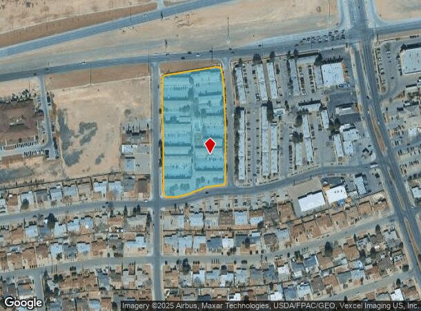 3541 Peerless Pl, El Paso, TX Parcel Map