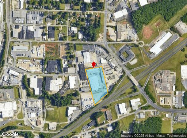  1305 Trinity Ave, High Point, NC Parcel Map