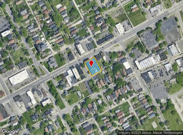  3553 W Vernor Hwy, Detroit, MI Parcel Map