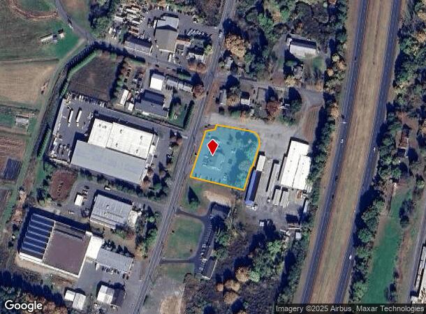 22 West St, West Hatfield, MA Parcel Map