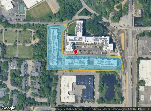 10987 Bren Rd E, Hopkins, MN Parcel Map